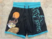 Space Jam Men’s M Shorts With Pockets & Draw String NEW WITH TAGS