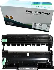 DR-2425 Compatible Drum Unit with Brother HL-L2425DW, HL-L2375DW, HL-2395DW, MFC-L2710DW, MFC-L2713DW, MFC-L2730DW, MFC-L2750DW Approx 12000 Pages Unit Life