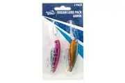 Jarvis Walker 60mm Bream Lure Pack - 2 Pack of Hard Body Fishing Lures