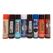 Hershey Tear & Share Lip Balms, 8 Pack, 27.2g, Multiple Flavors