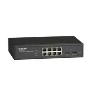 Black Box LGB1001A-R2 8-Ports Managed Gigabit Ethernet Switch 2 x SFP