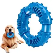 Dog Chew Toys for Aggressive Chewers Large Breed, Non-Toxic Natural Rubber Indestructible Dog Toys, Tough Durable Puppy Chew Toy for Medium Large Dogs - Fun to Chew, Chase and Fetch (Blue)
