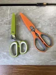 Kitchen Scissors Stainless Steel Heavy Duty Shears W/ Herb 5 Blade Scissors