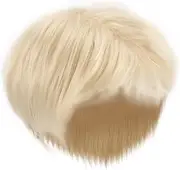 VICASKY Men Wig Hairpiece for Cosplay and Performance Easy Care Synthetic Hair for Parties and Daily Wear Versatile Style for Various Face Shapes