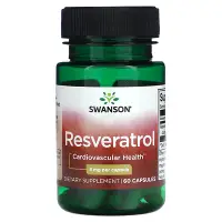 在飛比找iHerb優惠-[iHerb] Swanson 白藜蘆醇，5 毫克，60 粒