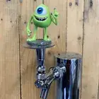 Monsters Inc Beer Keg Mini TAP HANDLE For Kegerator Mike Wazowski One Eye Green