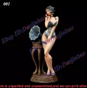 Beauty Woman 1/4 3D Print Model Kit Unpainted Unassembled 001 Version GK