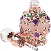SHERCHPRY Refillable Glass Perfume Bottle Portable Spray Bottle for Essential Oils and Fragrance Stylish Sphere Design for Travel and Home Use