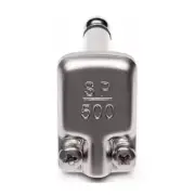 SquarePlug SP500 1/4" Low-Profile Soldered Plug Angled Connector
