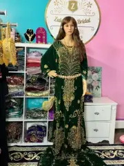 Asra Somali Bridal Dirac Set Velvet