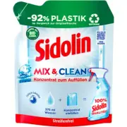 Sidolin Crystal Mix And Clean Concentrate To Fill Up 125ml
