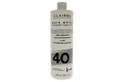 Pure White 40 Volume Creme Developer by Clairol for Unisex - 16 oz Lightener