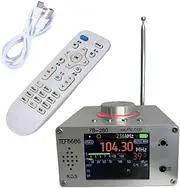 Aluminium FB-280 Full Band FM/AM/DSP Radio with Antenna Built-in Stereo Speakers Low-Noise Design Digital Radio