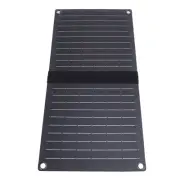 Rainproof Foldable Solar Panel Charger for Outdoor Camping Monocrystalline