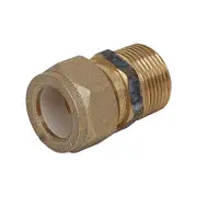 Brasshards 20C x 20MI Brass Male Compression Union