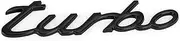 Artudatech 3D Car Sticker Plating Metal Turbo Logo Emblem Badge Decal