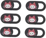 Angoily 6Pcs Webcam Cover Slide for Laptop Desktop Peeping Privacy Protection Sliding Lid for Computer