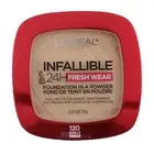 6 Pack L'Oreal Paris Infallible 24 H Fresh Wear Foundation, Vanilla 120, 0.31 oz