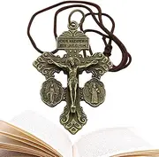 [Generic] Metal Charm | Retro Charm for Bracelets Making | Jesus Christ ES Charm Metal Pendant Jewelry Findings for Making Bracelet and Necklace
