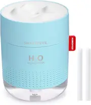 500ml Desk Humidifiers, Two Spray Modes,Auto Shut-Off for Bedroom, Babies Room, Office, Home (Blue)