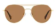 Polaroid PLD 6211/S/X B4E/SP Men's Sunglasses Gold Size 57