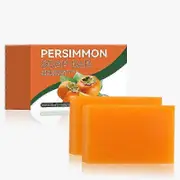 Persimmon Soap Bar for Body Odor Control, Natural Deodorant Body Bar Soap for Old People Smell, Remove Nonenal Body Odor, Organic Eliminating Body ...