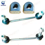 4Pcs Rear Stabilizer Sway Bar Links & Bar Bushing Set L/R BEMWQ For Mini R60 R61 (for: Mini)