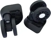 AsrMyjcx Replacement Luggage Wheels Suitcase Casters Quiet DIY Resuable Sturdy Wear Resistant Multifunctional Universal Swivel Wheels