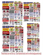 1:24 1:42 1:64 DECALS FOR DIECAST AND MODEL CARS & DIORAMA SUNOCO