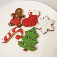 在飛比找蝦皮購物優惠-🍋檸檬糖霜餅乾🍋 聖誕節糖霜餅乾 5片一組 可接急單 #聖誕