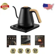 Smart Electric Gooseneck Kettle - 1500W with Auto Shut-Off & Safety Features