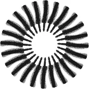 Vaguelly Silicone Eyelash Brush Set 50pcs Lash Brush for Extensions Eyebrows Gentle Spoolie Applicator for Mascara Multifunctional Beauty Tool Portable Makeup Accessory