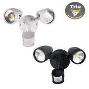 MURO-PRO-30S LED Spot Light Twin w/ Sensor 30w CCT in Black or White