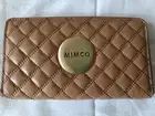 MIMCO REVOLUTION MIM LEATHER WALLET IN TAN CARAMEL BNWT RRP$169