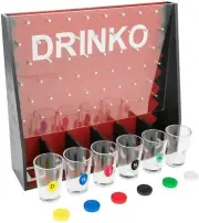 DRINKO Drinking Game - Fairly Odd Novelties - Fun Social Shot Glass Party Game f