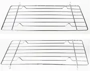 Multi-Purpose BBQ Wire Mesh Rack 25.5x15x1.5cm Grill Toer for Even Cooking Hotel/Restaurant Use