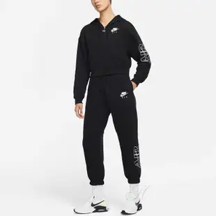 【NIKE 耐吉】長褲 女款 運動長褲 縮口 AS W NSW AIR FLC PANT 黑 DM6062-010