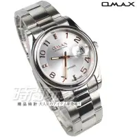 在飛比找Yahoo!奇摩拍賣優惠-OMAX 時尚城市圓錶 玫瑰金色 不銹鋼帶 藍寶石水晶 男錶