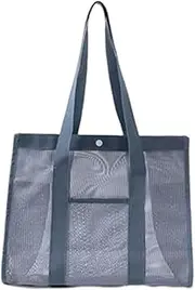 Mesh Tote Bag,Mesh Reusable Large Pool Bag | Travel Packs Home Garden Storage for Resort Picnic Gym Vacation Outdoor Boat Hiking Family