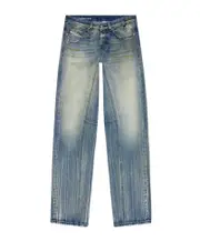 Diesel 2001 D-Macro Straight-Leg Jeans 32 medium blue