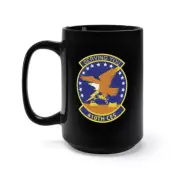 Black Mug 15oz - USAF - SSI - 410th Civil Engineer Squadron - wo Txt X 300