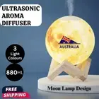 Premium Aromatherapy Aroma Diffuser Ultrasonic Air Humidifier LED Moon Lamp