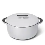 Caraway Enameled Cast Iron 6.5 Qt Dutch Oven with Flat Lid