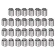 30pcs 5/16-24 UNF 1.5D 11.85mm 304 Stainless Steel Helical Wire Threaded Inserts