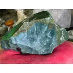 台灣進口原礦透光翡翠綠藍寶石