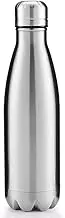 Gteller Double Wall 18/8 Stainless Steel Vacuum Cola Shape Bottle, Narrow Mouth Thermo Flask Keeping Warm and Cold 350ml 500ml 750ml 1000ml (500ml)