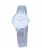 Analog Quartz Watch with Stainless Steel Strap