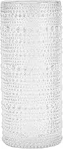 Fortessa Jupiter Hobnail Glass, 11 Ounce Collins/High Ball (Set of 2), Clear