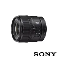 在飛比找博客來優惠-SONY E 15mm F1.4 G 廣角定焦鏡頭 SEL1