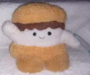 BUM BUMZ Skylar the Smore Camper Bumz 4.5" Mini Plush NWT